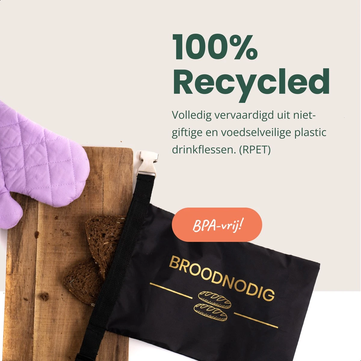 BROODNODIG® - Herbruikbare Boterhamzak - Van 100% Gerecyclede PET-flessen - Ideaal Als Diepvrieszakjes - Lunchzak - Herbruikbaar Boterhamzakje - Foodwrap - Lunchbox - 30x20cm - Zwart 12 BROODNODIG® - Herbruikbare Boterhamzak - Van 100% Gerecyclede PET-flessen - Ideaal Als Diepvrieszakjes - Lunchzak - Herbruikbaar Boterhamzakje - Foodwrap - Lunchbox - 30x20cm - Zwart - Afbeelding 10