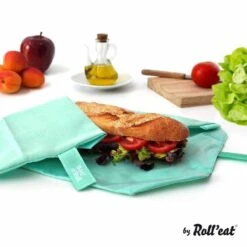 Roll'Eat Boc'n'Roll Foodwrap - Eco Mint -Huishoudelijke Artikelen Winkel 1200x1200 1125