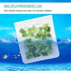 Siliconen Vershoudzakken | Diepvrieszakken | Set Van 10 | Duurzaam | Herbruikbaar Boterhamzakje | Mealprep -Huishoudelijke Artikelen Winkel 1200x1200 1129