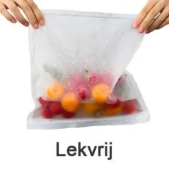 Siliconen Vershoudzakken | Diepvrieszakken | Set Van 10 | Duurzaam | Herbruikbaar Boterhamzakje | Mealprep -Huishoudelijke Artikelen Winkel 1200x1200 1130