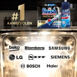 Finish Ultimate All In One Regular Vaatwastabletten - 80 Capsules 16 Finish Ultimate All In One Regular Vaatwastabletten - 80 Capsules -Huishoudelijke Artikelen Winkel 1200x1200 1137