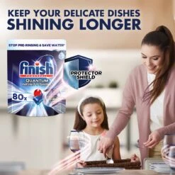 Finish Quantum Ultimate Infinity Shine Vaatwastabletten - 80 Capsules -Huishoudelijke Artikelen Winkel 1200x1200 1168