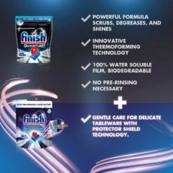 Finish Quantum Ultimate Infinity Shine Vaatwastabletten - 80 Capsules -Huishoudelijke Artikelen Winkel 1200x1200 1170