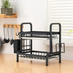 Dish Drying Rack Drainer Afdruiprek Metaal Afvoerafdruiprek Met Druppelbak Black Decker Droogrek Zwart Afdruiprek Brabantiaafdruiprek Metaal Muur 11 Dish Drying Rack Drainer Afdruiprek Metaal Afvoerafdruiprek Met Druppelbak Black Decker Droogrek Zwart Afdruiprek Brabantiaafdruiprek Metaal Muur -Huishoudelijke Artikelen Winkel 1200x1200 1181