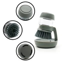 In Round Afwasborstel Met Zeepdispenser / Zeepreservoir – Inclusief Houder – Grijs – Afwas Borstel – Zeep Handborstel – Doseerpomp – Afwasmiddel Dispenser – Navulbaar 13 In Round Afwasborstel Met Zeepdispenser / Zeepreservoir – Inclusief Houder – Grijs – Afwas Borstel – Zeep Handborstel – Doseerpomp – Afwasmiddel Dispenser – Navulbaar -Huishoudelijke Artikelen Winkel 1200x1200 1200