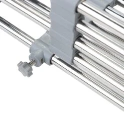 IBright Verstelbare Keukenrek - Gootsteen Mand - Afdruiprek – Vergiet – Verstelbaar In Lengte - Uitschuifbaar - RVS Grijs -Huishoudelijke Artikelen Winkel 1200x1200 1427