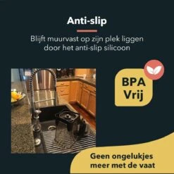 HYP. Afdruiprek Voor Afwas RVS - Pannen Rooster Hittebestendig - Afdruiprooster - Pannenonderzetter - Afkoelrooster - Camping - Rolmat -Huishoudelijke Artikelen Winkel 1200x1200 1433