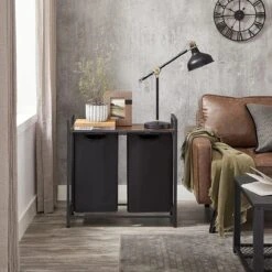 Merkloos Wasmand Met 2 Vakken, Grote Wassorteerder Met Uitschuifbare Waszakken, Bruin En Zwart 10 Merkloos Wasmand Met 2 Vakken, Grote Wassorteerder Met Uitschuifbare Waszakken, Bruin En Zwart -Huishoudelijke Artikelen Winkel 1200x1200 1578