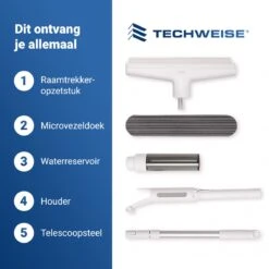 4-in-1 Raamwisser Met Telescoopsteel En Spray-functie - 110cm - Ramenwasser - Ramenwisser -Huishoudelijke Artikelen Winkel 1200x1200 1658