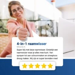 4-in-1 Raamwisser Met Telescoopsteel En Spray-functie - 110cm - Ramenwasser - Ramenwisser -Huishoudelijke Artikelen Winkel 1200x1200 1659