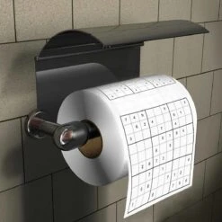 MikaMax Sudoku WC Papier - Sudoku - Iedervel Een Andere Sudoku - Toiletpapier - Puzzels - Puzzel -Huishoudelijke Artikelen Winkel 1200x1200 1677