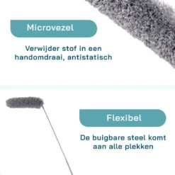 ForDig 7-Delige Plumeau Set - Duster Met Telescoopsteel Uitschuifbaar Tot 250 Cm - Inclusief Ragebol / Voegenborstel / Microvezel Doek / Chenille Borstel - Wasbaar - 360 Graden Draaibaar 15 ForDig 7-Delige Plumeau Set - Duster Met Telescoopsteel Uitschuifbaar Tot 250 Cm - Inclusief Ragebol / Voegenborstel / Microvezel Doek / Chenille Borstel - Wasbaar - 360 Graden Draaibaar -Huishoudelijke Artikelen Winkel 1200x1200 1784