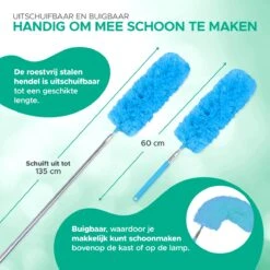 WITTS Telescopische Plumeau Met Telescoopsteel - 60 Tot 140 Cm - Uitschuifbaar - Blauw 12 WITTS Telescopische Plumeau Met Telescoopsteel - 60 Tot 140 Cm - Uitschuifbaar - Blauw -Huishoudelijke Artikelen Winkel 1200x1200 1803