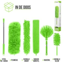 Strex Telescopische Plumeau Set Met Telescoopsteel - 60 Tot 140 Cm - Uitschuifbaar - Flexibel - Microvezel Ragebol - 5-Delige Schoonmaak Set 21 Strex Telescopische Plumeau Set Met Telescoopsteel - 60 Tot 140 Cm - Uitschuifbaar - Flexibel - Microvezel Ragebol - 5-Delige Schoonmaak Set -Huishoudelijke Artikelen Winkel 1200x1200 1831