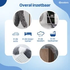 Woodoro Ragebol Uitschuifbaar Complete 9-Delige Set - Verstelbare Telescoopsteel - Plumeau - RVS - Zwart & Grijs 21 Woodoro Ragebol Uitschuifbaar Complete 9-Delige Set - Verstelbare Telescoopsteel - Plumeau - RVS - Zwart & Grijs -Huishoudelijke Artikelen Winkel 1200x1200 1858