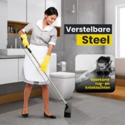 Schrobbezem Zwart Luiwagen Met Steel 120cm - Tuinbezem Straatbezem - Schoonmaak Schrobber Kunststof Harde Bezem - Schrobborstel En Schuurborstel -Huishoudelijke Artikelen Winkel 1200x1200 1886