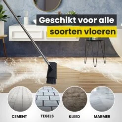 Schrobbezem Zwart Luiwagen Met Steel 120cm - Tuinbezem Straatbezem - Schoonmaak Schrobber Kunststof Harde Bezem - Schrobborstel En Schuurborstel -Huishoudelijke Artikelen Winkel 1200x1200 1888