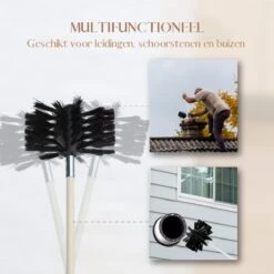 Waay Lifestyle Schoorsteenveegset - Schoorsteenborstel 6 Meter - Schoorsteenreiniger - Schrobborstels - Schoorsteenveger - Flexibele Steel - Geschikt Voor Boormachine - Wit 13 Waay Lifestyle Schoorsteenveegset - Schoorsteenborstel 6 Meter - Schoorsteenreiniger - Schrobborstels - Schoorsteenveger - Flexibele Steel - Geschikt Voor Boormachine - Wit -Huishoudelijke Artikelen Winkel 1200x1200 1932