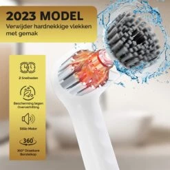 MostEssential Premium Elektrische Schoonmaakborstel 2023 Model – Elektrische Schrobber - Schrobborstel - Poetsmachine – Voor Badkamer Of Keuken - Inclusief 4 Borstelkoppen 14 MostEssential Premium Elektrische Schoonmaakborstel 2023 Model – Elektrische Schrobber - Schrobborstel - Poetsmachine – Voor Badkamer Of Keuken - Inclusief 4 Borstelkoppen -Huishoudelijke Artikelen Winkel 1200x1200 1985
