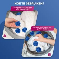 Roegaarden Drogerballen - Wasbollen - 6 Stuks - Siliconen - Sneller Droog - Anti-kreuk 16 Roegaarden Drogerballen - Wasbollen - 6 Stuks - Siliconen - Sneller Droog - Anti-kreuk -Huishoudelijke Artikelen Winkel 1200x1200 20