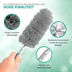 WITTS Telescopische Plumeau - Ragebol – Uitschuifbaar - Grijs 12 WITTS Telescopische Plumeau - Ragebol – Uitschuifbaar - Grijs -Huishoudelijke Artikelen Winkel 1200x1200 2008