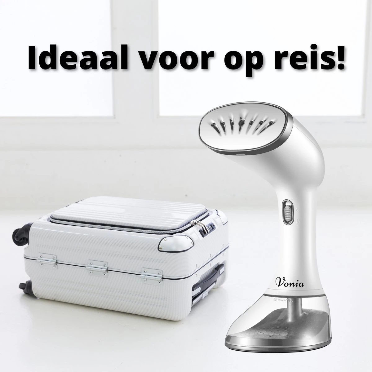 Vonia Kledingstomer - Handstomer - Stoomreiniger Kleding - Stoomapparaat Kleding – 350ML - Wit 12 Vonia Kledingstomer - Handstomer - Stoomreiniger Kleding - Stoomapparaat Kleding – 350ML - Wit - Afbeelding 10