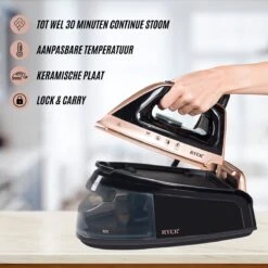 RYER Stoomstrijkijzer Met Stoomgenerator - Iron - Keramische Zoolplaat -Huishoudelijke Artikelen Winkel 1200x1200 2133