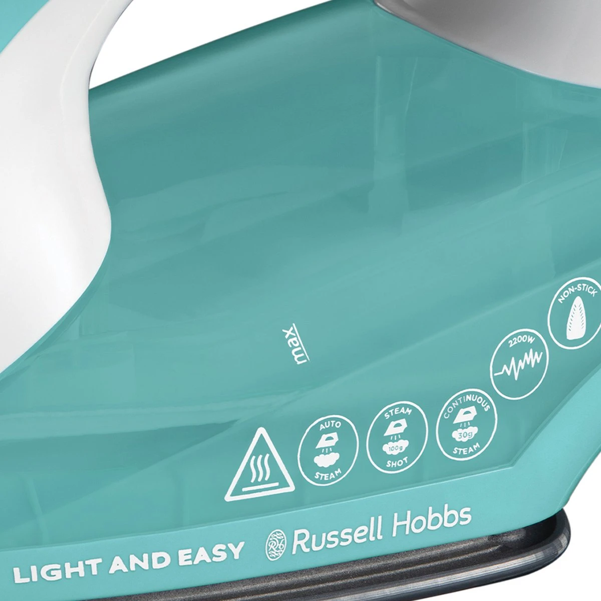 Russell Hobbs Light & Easy Strijkijzer / Stoomstrijkijzer 26470-56 - Groen 13 Russell Hobbs Light & Easy Strijkijzer / Stoomstrijkijzer 26470-56 - Groen - Afbeelding 11