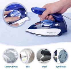 Aigostar Lucas 31PYF - Stoomstrijkijzer Travel/Reisstrijkijzer - 1100W - Paars/Wit 15 Aigostar Lucas 31PYF - Stoomstrijkijzer Travel/Reisstrijkijzer - 1100W - Paars/Wit -Huishoudelijke Artikelen Winkel 1200x1200 2184