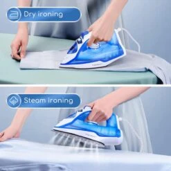Aigostar Smooth 31RSN - Stoomstrijkijzer - 2400W - Blauw/Wit -Huishoudelijke Artikelen Winkel 1200x1200 2209
