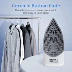 Aigostar Smooth 31RSN - Stoomstrijkijzer - 2400W - Blauw/Wit -Huishoudelijke Artikelen Winkel 1200x1200 2212