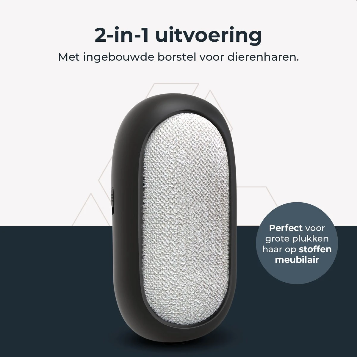 Attic Lux 2-in-1 Pluizenverwijderaar – Kledingborstel – Ontpluizer – Ontpiller – Draadloos – Elektrisch – Kleding/Meubels/Beddengoed - Zwart 7 Attic Lux 2-in-1 Pluizenverwijderaar – Kledingborstel – Ontpluizer – Ontpiller – Draadloos – Elektrisch – Kleding/Meubels/Beddengoed - Zwart - Afbeelding 5