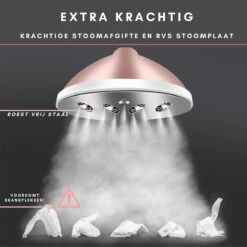 Niceey Kledingstomer - Incl. Strijkplank - Met 6 Standen - Krachtig Stomen - Steamer - 1800Watt - 2,5L Watercapaciteit - Wit/Roze 15 Niceey Kledingstomer - Incl. Strijkplank - Met 6 Standen - Krachtig Stomen - Steamer - 1800Watt - 2,5L Watercapaciteit - Wit/Roze -Huishoudelijke Artikelen Winkel 1200x1200 2414