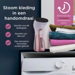 Luxe Kledingstomer - Handstomer - Handstoomreiniger - Stoomstrijkijzer - Stomer Kleding - Voor Op Reis - Roze 15 Luxe Kledingstomer - Handstomer - Handstoomreiniger - Stoomstrijkijzer - Stomer Kleding - Voor Op Reis - Roze -Huishoudelijke Artikelen Winkel 1200x1200 2425