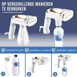 TibaGoods Luxe Kledingstomer - Handstomer - Ontkreuker - Stoomreiniger - Warmt Snel Op - Inclusief 2 Opzetborstels - 1600w - 250ml 20 TibaGoods Luxe Kledingstomer - Handstomer - Ontkreuker - Stoomreiniger - Warmt Snel Op - Inclusief 2 Opzetborstels - 1600w - 250ml -Huishoudelijke Artikelen Winkel 1200x1200 2449
