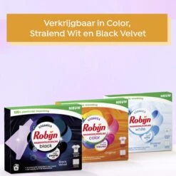 Robijn Classics Black Velvet Wasmiddeldoekjes - 4 X 16 Wasstrips - Voordeelverpakking -Huishoudelijke Artikelen Winkel 1200x1200 249