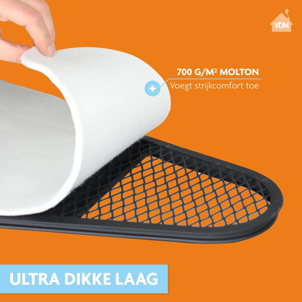 LaundrySpecialist Onderlegger Voor Je Strijkplankhoes - Molton Onderlegger - Universele Maat - Voor Extra Strijkcomfort - Geschikt Voor Je Strijkplank En Strijkplankovertrek - Zelf Op Maat Te Knippen 6 LaundrySpecialist Onderlegger Voor Je Strijkplankhoes - Molton Onderlegger - Universele Maat - Voor Extra Strijkcomfort - Geschikt Voor Je Strijkplank En Strijkplankovertrek - Zelf Op Maat Te Knippen - Afbeelding 4