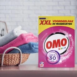 Omo Kleur XXL Waspoeder Voor De Gekleurde Was - 80 Wasbeurten -Huishoudelijke Artikelen Winkel 1200x1200 286