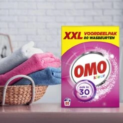Omo Kleur XXL Waspoeder Voor De Gekleurde Was - 80 Wasbeurten -Huishoudelijke Artikelen Winkel 1200x1200 288