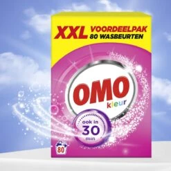 Omo Kleur XXL Waspoeder Voor De Gekleurde Was - 80 Wasbeurten -Huishoudelijke Artikelen Winkel 1200x1200 290