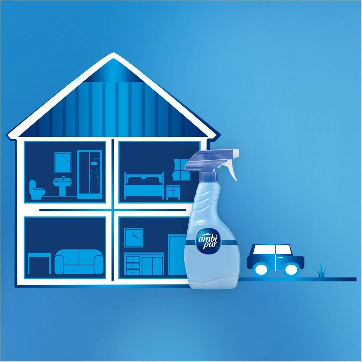 Ambi Pur Classic - 500ml - Textielverfrisser 7 Ambi Pur Classic - 500ml - Textielverfrisser - Afbeelding 5