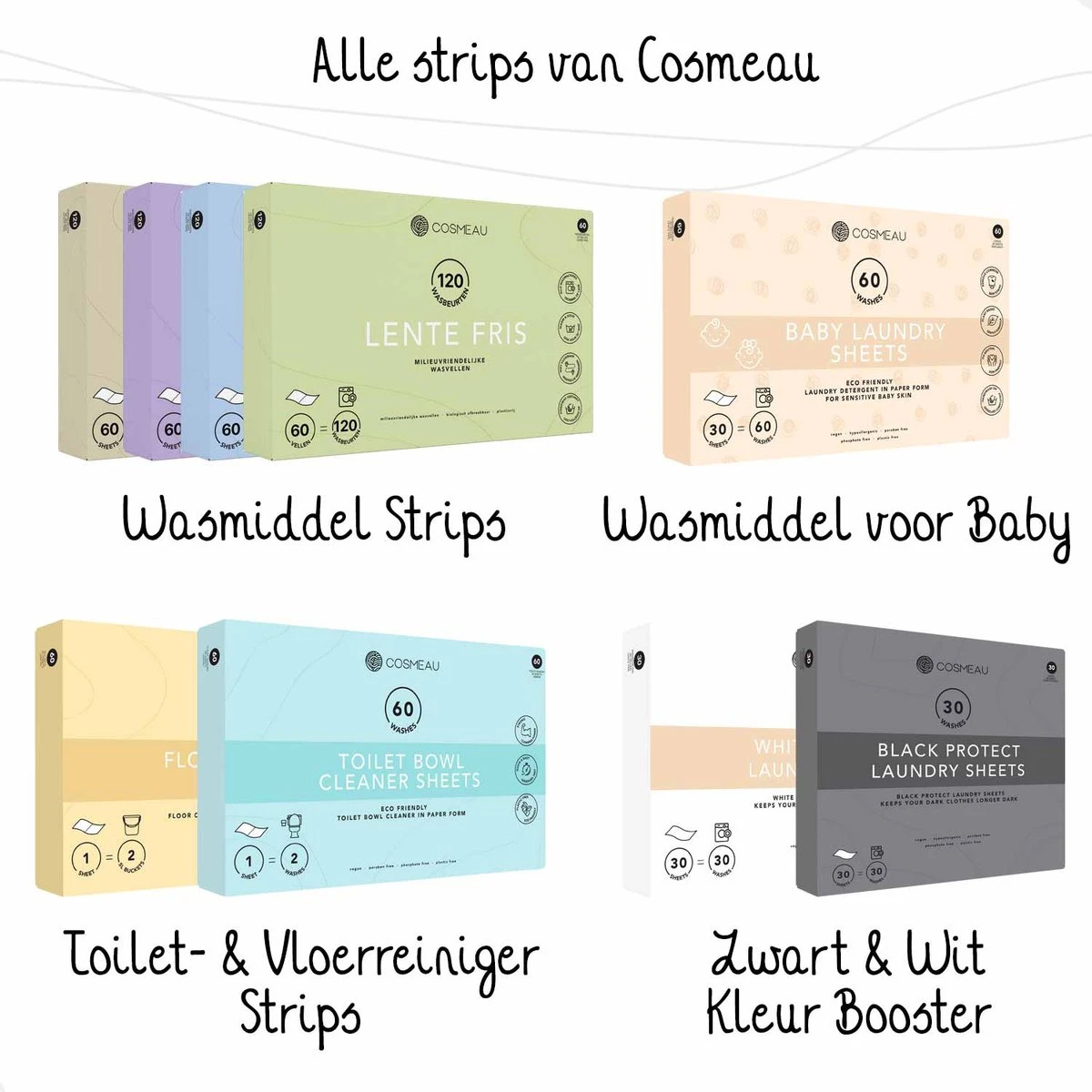 Cosmeau Wasstrips 20 Wasbeurten Lavendel Wasmiddel Wasvellen Wasdoekjes Detergent Sheets Eco Laundry Strips Proefpakket - Plasticvrij Biologisch 17 Cosmeau Wasstrips 20 Wasbeurten Lavendel Wasmiddel Wasvellen Wasdoekjes Detergent Sheets Eco Laundry Strips Proefpakket - Plasticvrij Biologisch - Afbeelding 15