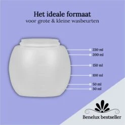 Kalaa Doseerbol - 2 Stuks - 230 Ml - Herbruikbaar - INCLUSIEF Doseerdop - Ook Geschikt Voor Robijn Wasmiddel Vloeibaar & Ariel Wasmiddel Vloeibaar - Vloeibaar Wasmiddel Doseren - Wasbollen Voor Wasmachine - Transparant - HDPE - Wasbol -Huishoudelijke Artikelen Winkel 1200x1200 709
