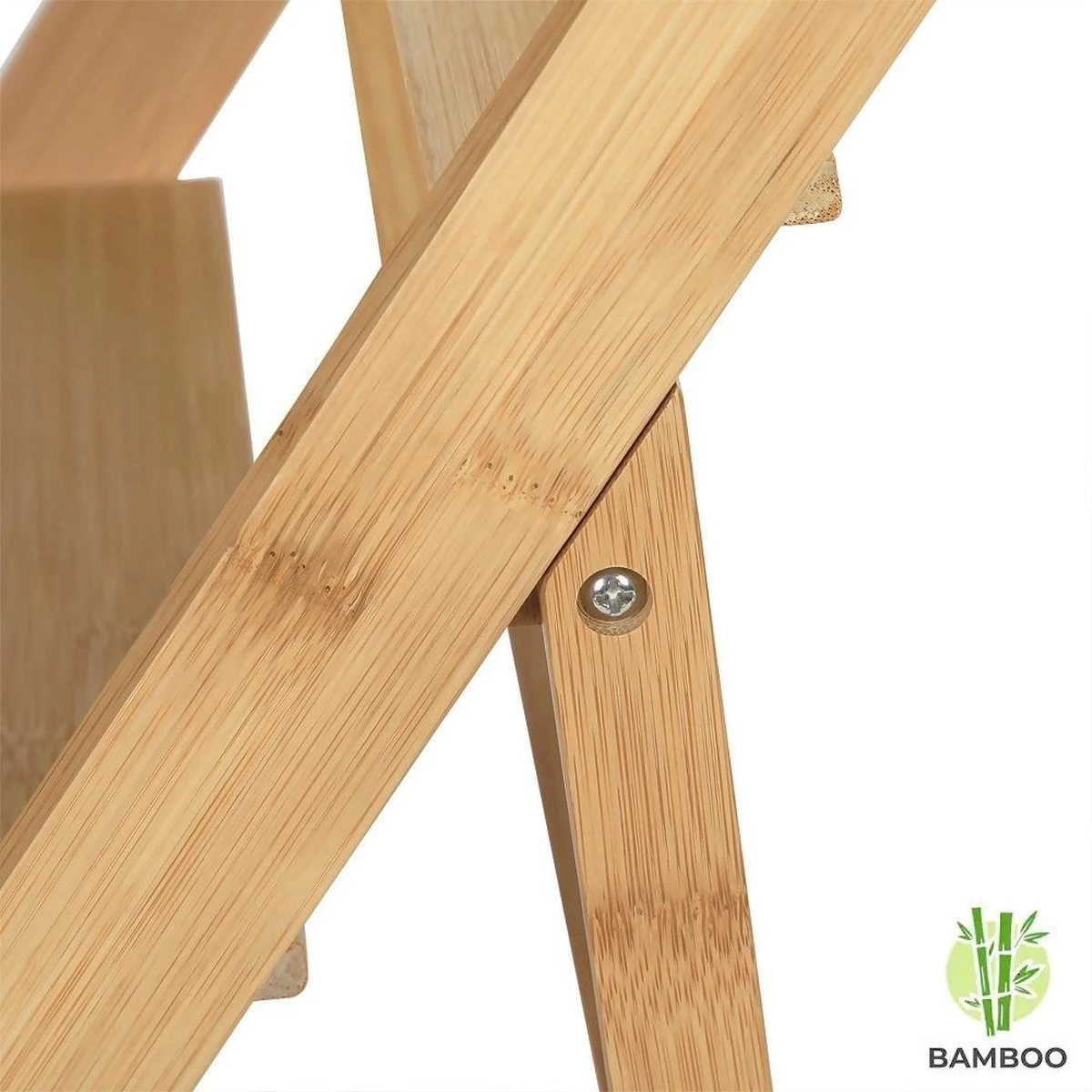 Merkloos Decopatent® Kruidenrekje Staand - Kruidenrek Voor 16 Tot 20 Kruidenpotjes - Hout - 4 Laags 4 Merkloos Decopatent® Kruidenrekje Staand - Kruidenrek Voor 16 Tot 20 Kruidenpotjes - Hout - 4 Laags - Afbeelding 2