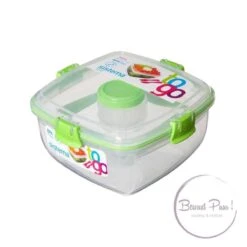 Sistema Salade Box Met Bestek - Geelgroen 15 Sistema Salade Box Met Bestek - Geelgroen -Huishoudelijke Artikelen Winkel 1200x1200 812