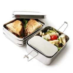 Eco Lunchbox - RVS - 3 Bakjes In 1 -Huishoudelijke Artikelen Winkel 1200x1200 843
