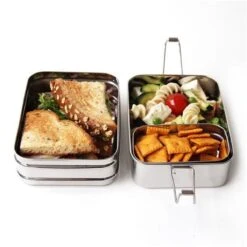 Eco Lunchbox - RVS - 3 Bakjes In 1 -Huishoudelijke Artikelen Winkel 1200x1200 845