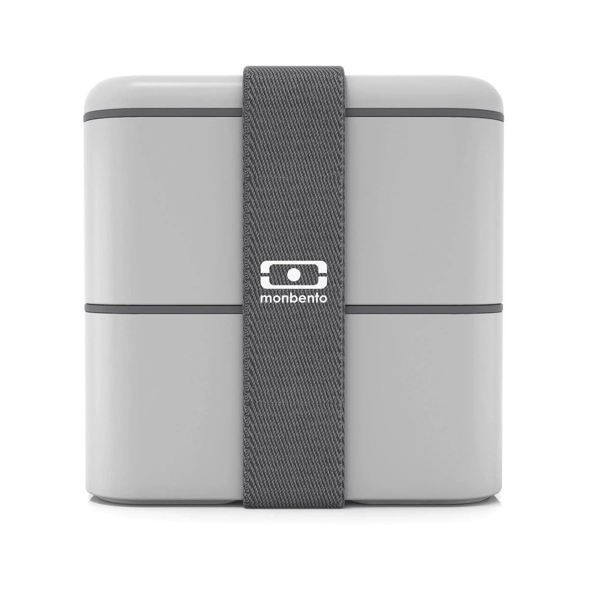 Monbento Bento MB Original Lunchbox Square - Grijs 4 Monbento Bento MB Original Lunchbox Square - Grijs - Afbeelding 2