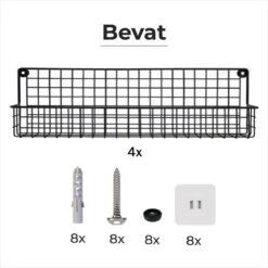 Friendly Kitchen Ophangbaar Kruidenrek - 4 Kruidenrekjes Voor Totaal 32 Kruidenpotjes - Spice Rack - Staal - Zwart 10 Friendly Kitchen Ophangbaar Kruidenrek - 4 Kruidenrekjes Voor Totaal 32 Kruidenpotjes - Spice Rack - Staal - Zwart -Huishoudelijke Artikelen Winkel 1200x1200 878