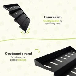 Kruidenrek Lade - Zwart - 4 Laags - Aluminium - Kruidenpotjes Opbergen 14 Kruidenrek Lade - Zwart - 4 Laags - Aluminium - Kruidenpotjes Opbergen -Huishoudelijke Artikelen Winkel 1200x1200 882